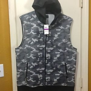 I-N-C Mens Full Zip Sweatshirt